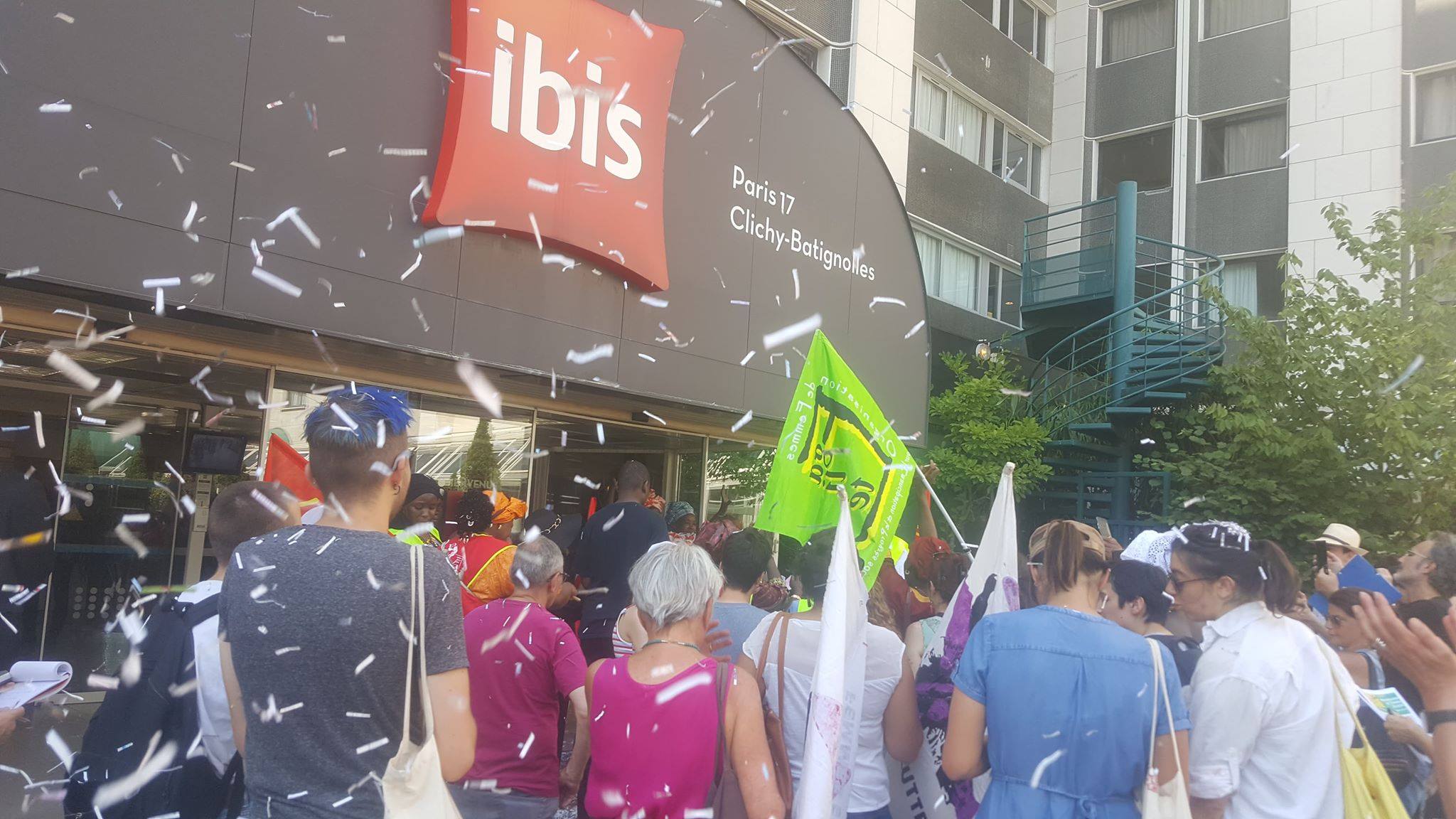 En soutien aux salarié·es en lutte d’Ibis Batignolles